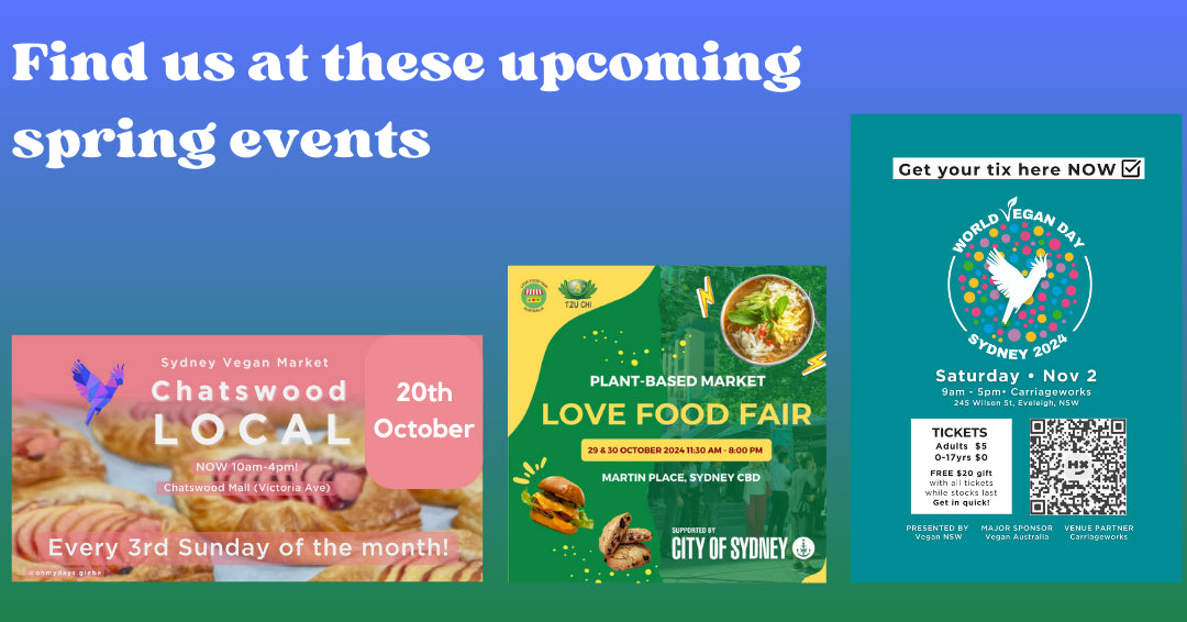 Get ready for these upcoming spring events Green Gourmet will be at